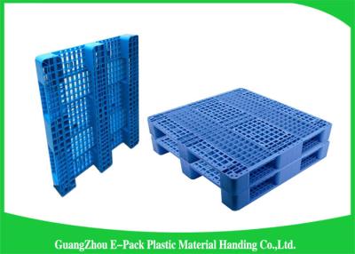 China Single Faced Steel Reinforced Rackable Plastic Pallets 1300*1100*160mm for sale