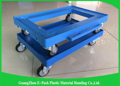 China Platform Truck Plastic Moving Dolly for Office / Plastic Dolly Cart for sale