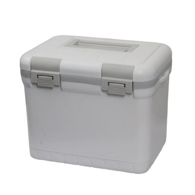 China 6 Litre PU + PP Materials Foam Cooler Box For Fish / Drink Cold Storage Box for sale