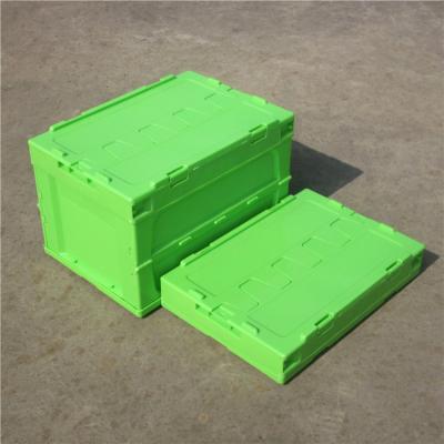 China Convenient Plastic Collapsible Totes Bright Color For Appliance Industries for sale