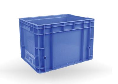 China 400*300mm Attached Lid 25kg Euro Stacking Containers for sale