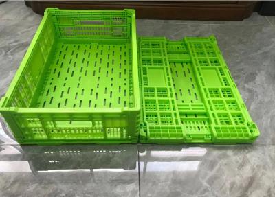 China 20kg Loading Vegetable Fruit Collapsible Plastic Crates for sale