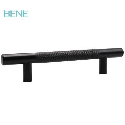 China Modern Wholesale Furniture Fittings 96/128-736/768mm Black Silver Or Customize Aluminum Handle for sale