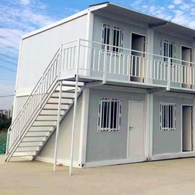 China Easy Installation Factory Price Custom Made Fully Assembled Modular Prefab Stainless Steel Sandwich Panel Container House for sale