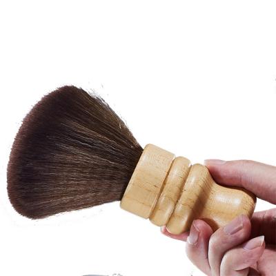 China Barber Neck Face Duster Brush Anself Soft Brush Hair Cleaning Sweep Professional Barber Cleaning Brush Neck Nylon Hair JSJ-6021 for sale