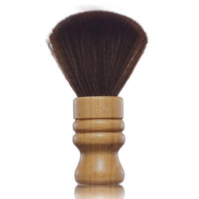 China Round Rag Neck Sweeps Wooden Handle Hair Brush Beard Brush Clean Salon Cutting Hairdressing Styling Tool Professional JSJ-6021 for sale