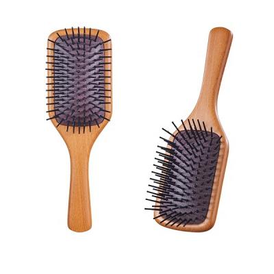 China Amazon Hot Sale Moq Logo Small Paddle Comb Wholesale Private Air Cushion Massager Brush Low Cushion Relax Long Hair Styling Tool for sale