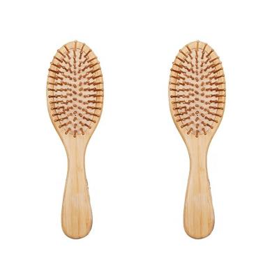 China Cushion color wooden bamboo / hair brush or wooden hair comb brushes for little girl hair for sale