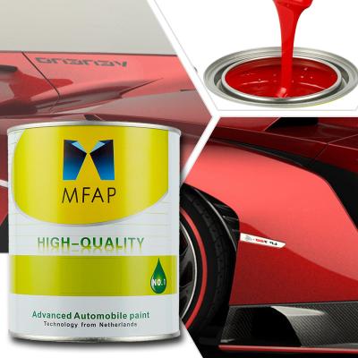 China Metallic Pearl Color Car Paint Base Coat Automotive Refinish Paint for sale