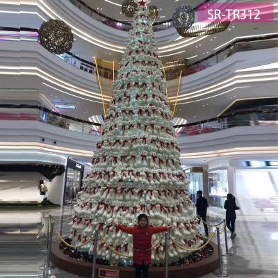 China New Mainstreet Mall Commercial Giant Christmas Tree 5m 6m 8m 9m 10m 12m 15m tall with toys for sale