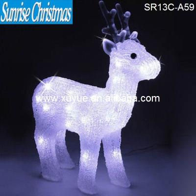 China Led Acrylic Deer LED Lights, Acrylic Christmas Decoration, Animated Acrylic LED Figures (MOQ: 100PCS GS/CE) SR13C-A59 for sale