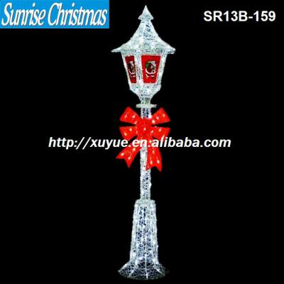 China LED street lamp / new Christmas decoration with outdoor silver lights / NC SR13B-159 2013 Christmas items; GUA XUYUE SR13B-159 for sale