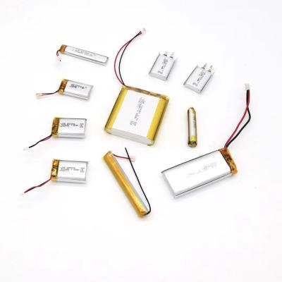 China Factory Price Customized Lithium Polymer Battery Cells 3.7v Digital Rechargeable Cell Phone Bluetooth Lipo Battery 10*30*48mm/customized for sale