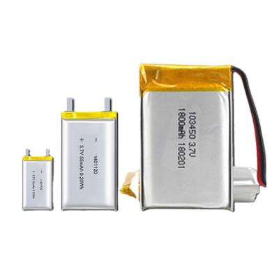 China Long Cycle Life 103450 3.7v 1800mah Lipo Rechargeable Battery Iec62133 Un38.3 Msds Approved Lithium Polymer Battery for sale