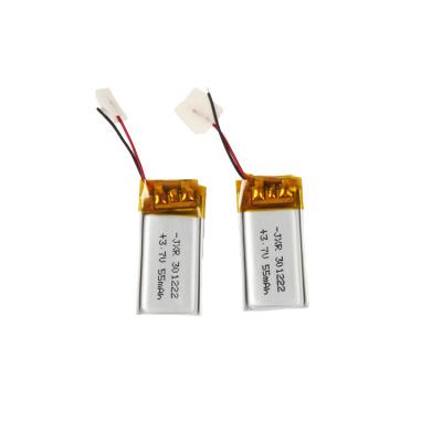 China Rechargeable Toys Electric Vehicles Battery Lipo 301222 3.7V 55mAh Lithium Polymer Battery for sale