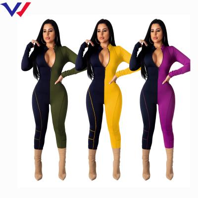 China New Breathable Wholesale Loose Custom Made Women Swearsuits One Piece Tracksuit for sale