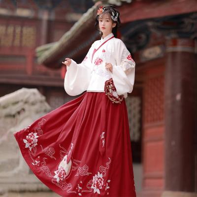 China Ancient chinese traditional costume hanfu costume traditional chinese clothing fairy art stage show photography art tv series for sale