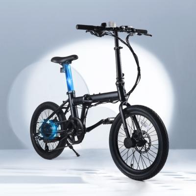 China 2021 Multifunctional Mini Foldable Battery Cycle E Bike Adult Bicycle Folding Electric Bike for sale