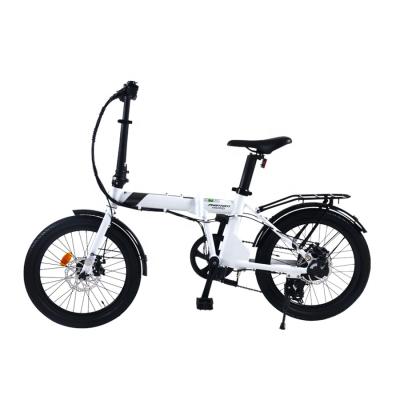 China 20 Inch Portable Aluminum Alloy Frame Al-alloy Electric Bike With Big Capacity Battery For Finland Adult for sale