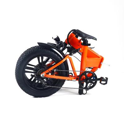 China Luxury 20 Inch Folding Fat Tire Electric Bike With Full Suspension for sale