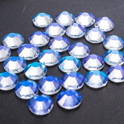 China XN New Colors Aurora Blue Shinning Art Rhinestone Customized Nail Colors Crystal Rhinestones Nail Jewelry For Nail Art Decoration for sale