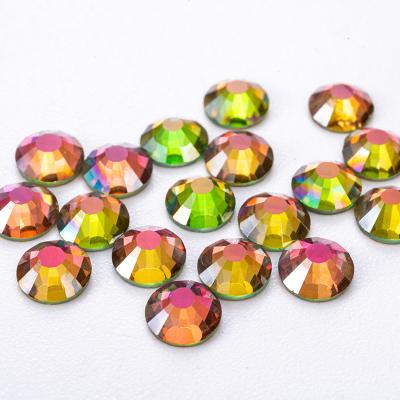 China Factory Wholesale 1440pcs Crystal Aurora Series Color Nail Art Luxury Shinning Rhinestones For Nail Art Decoration High Quality for sale