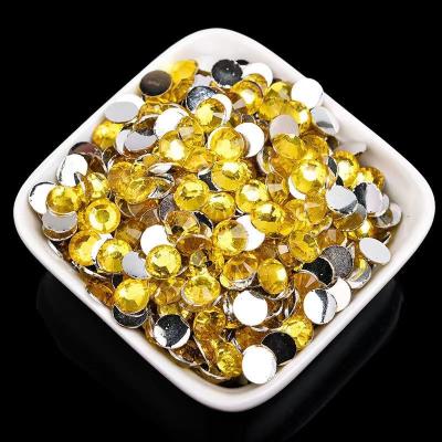 China XN Shinning Bling High Quality Customized Color Rhinestones Bulk Flatback Resin Nail Art Rhinestones Bulk Fix Non-Hot Rhinestones For Dress for sale