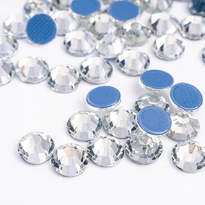 China Pujiang Shinning XN Customized Sizes Shinning Bulk Back Wholesale Bulk Crystal Rhinestones Non Hotfix Package Flatback Silver for sale