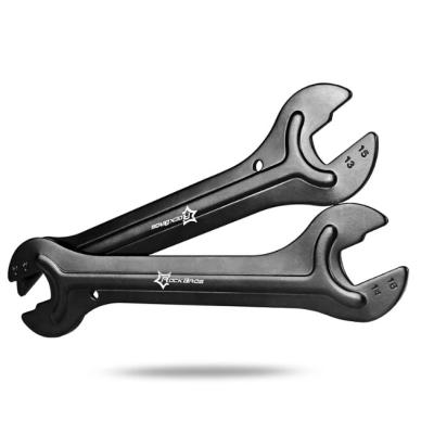 China Mini Carbon Steel Bike Head Open End Axle Hub Cone Wrench Spanner Portable Portable Durable Mountain Road Bicycle Service Tool 15/16 17/18mm for sale