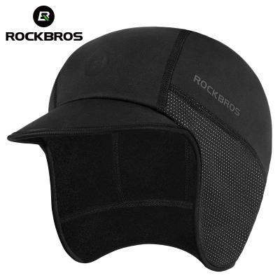 China Breathable Custom Winter Mow Outdoor Cycling Hats With Sun Overflow Breathable Warm Hats Cycling Caps Hats for sale