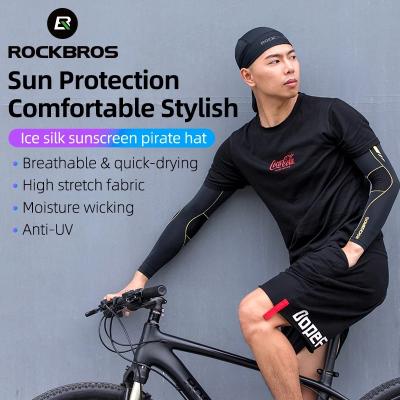 China Wicking Headwear Elastic Breathable Women Men's Headband Quick Dry Breathable Headband Women Bicycle Hat Pirate Scarf Outdoor Cycling Headband for sale