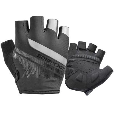 China Unisex Summer Customized Gloves Shockproof Half Finger Cycling Gloves For Outdoor Sports for sale