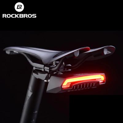 China IPX4 Taillight Usb Rechargeable Bicycle Saddle Waterproof Outdoor Cycling Bike Led Rear Turn Signal Light for sale