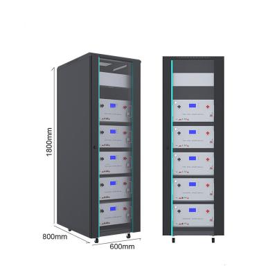 중국 집에 태양 에너지 시스템은 Lifepo4 배터리 모듈 48V 400Ah 20Kwh 150Kwh를 괴롭힙니다 판매용