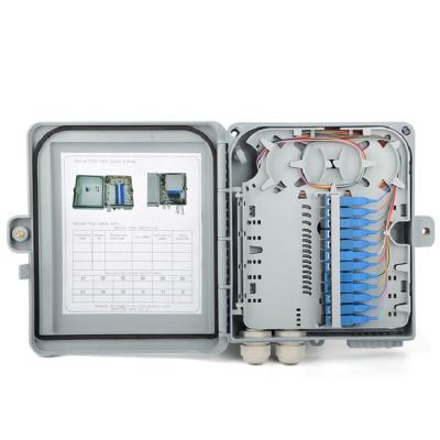 China ABS / PC Fiber Optic Distribution Box For LGX Optical Splitter for sale