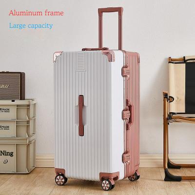 China Fashion vintage trolley custom case bags cases suitcase carry on trolley luggage for sale