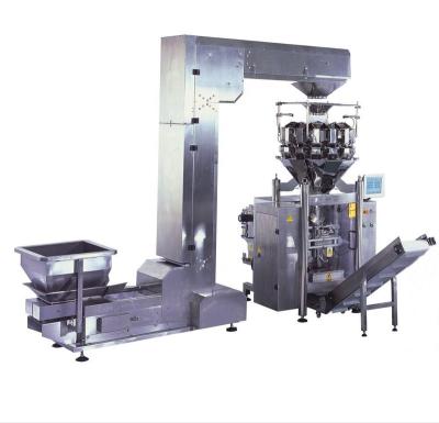 China Chanachur Chemical Hot Packing Machine With Multihead Weigher for sale