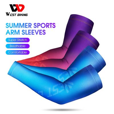 China Breathable WESTERN BIKING Cycling Tattoos Arm Warmers Mens Womens Elastic Breathable Arm Sleeves Bike Tattoos Outdoor Sports Bike Arm Sleeves for sale