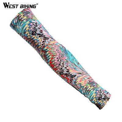 China Breathable WESTERN BIKING Bike Tattoos Arm Warmers Mens Womens Elastic Breathable Arm Sleeves Bike Tattoos Outdoor Sports Bike Arm Sleeves for sale