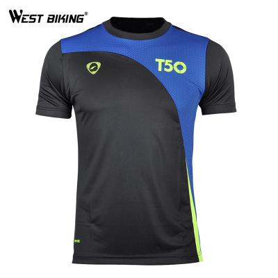 China Men's Summer Quick Dry Breathable Cycling Tank Top T-Shirts Sports Cycling Top Running Mountain Bike Cycling Shirt Tee for sale