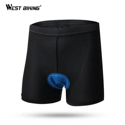 China Breathable WESTERN BIKING Cycling Shorts 3D Padded Gel Bermuda Cycling Shorts Sports Fitness Breathable Mountain Tight Summer Shorts for sale