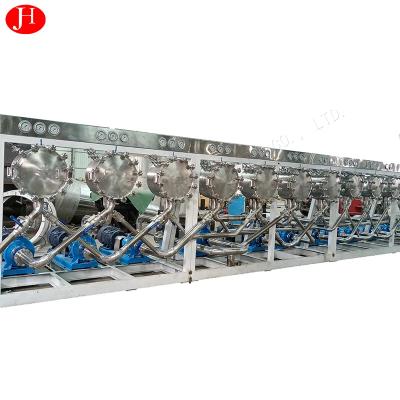 China Economical Automatic Corn Starch Making Equipment With Exclusive Corn Peeling Machine for sale