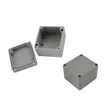 China AW002 Airtight 80 * 75 * 57 mm Aluminum Extrusion Enclosure Small Stainless Junction Box for sale