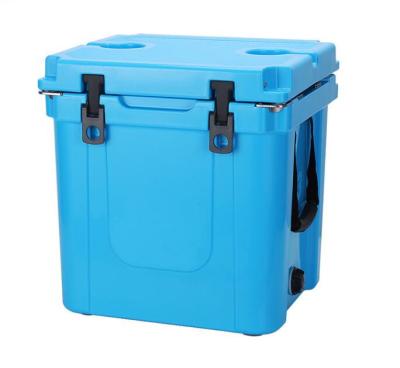 China EVEREST LC-33QT Waterproof Factory Direct Supply 44*39*46cm Insulated Roto Cooler Ice Chest Molded Cooler Box for sale