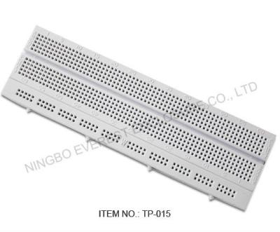 China Super quality in ABS plastic! 740PTS test panel, self-adhesive electrical component for school experiment, white color for sale