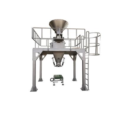 China Semi Automatic Food Packing Machine For 25kg To 50kg Raw Materials Pellet for sale