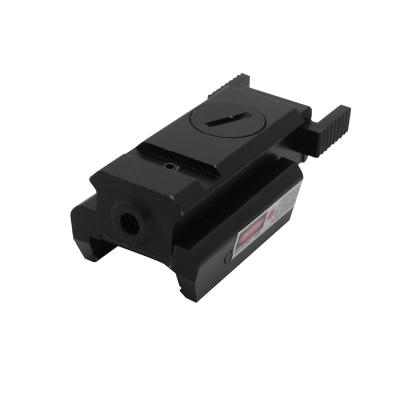 China Wholesale High Quality Miniature Laser Dot Hunting Red Laser Sight Aluminum Alloy Tactical Red for sale