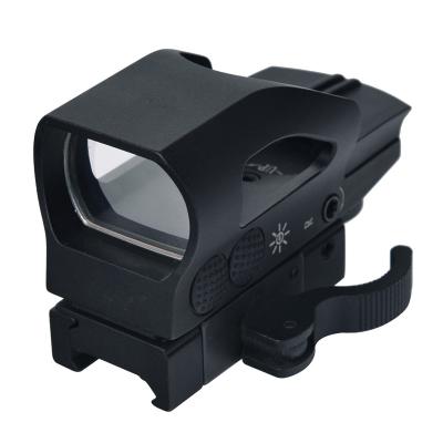 China High Quality Tactical Red Fiber Optic Sight Outdoor Hunting Sight With Red Dot Sight SH200QD for sale