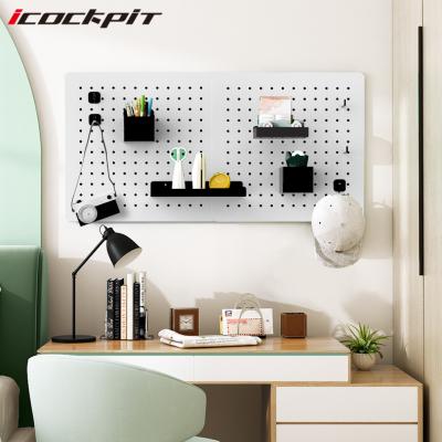 China Multifunctional Home Use Icockpit Peg Board Whole Set Organizer Peg Board Display for sale