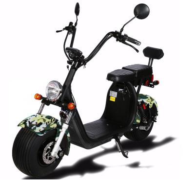 China Citycoco 2021 newcomer Europe stock EEC fat tire unisex cooper electric motorcycle electric scooter for sale